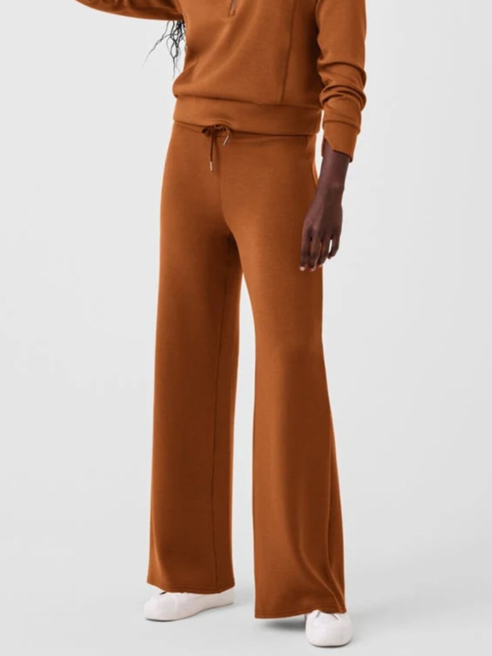SPANX Airessentials Wide Leg Pant in Butterscotch Size 1Xp